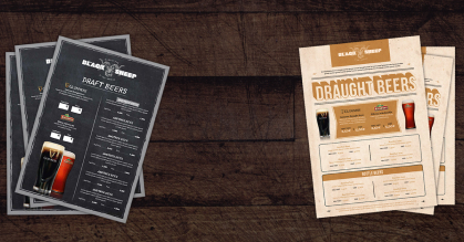 Great looking Menus