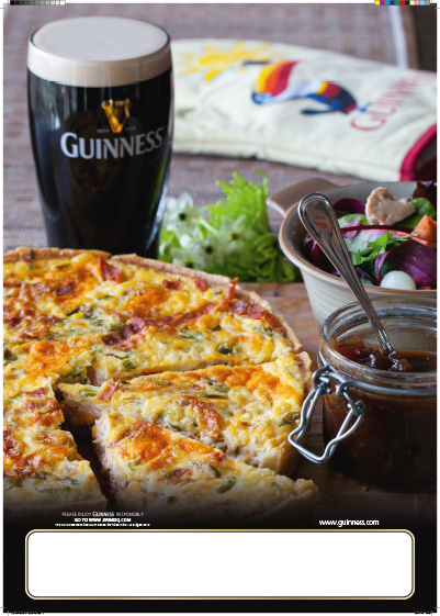 Smoked Bacon & Leek Quiche