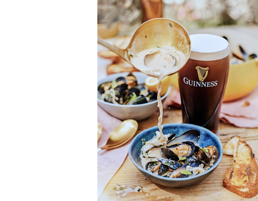 GUINNESS WITH FOOD