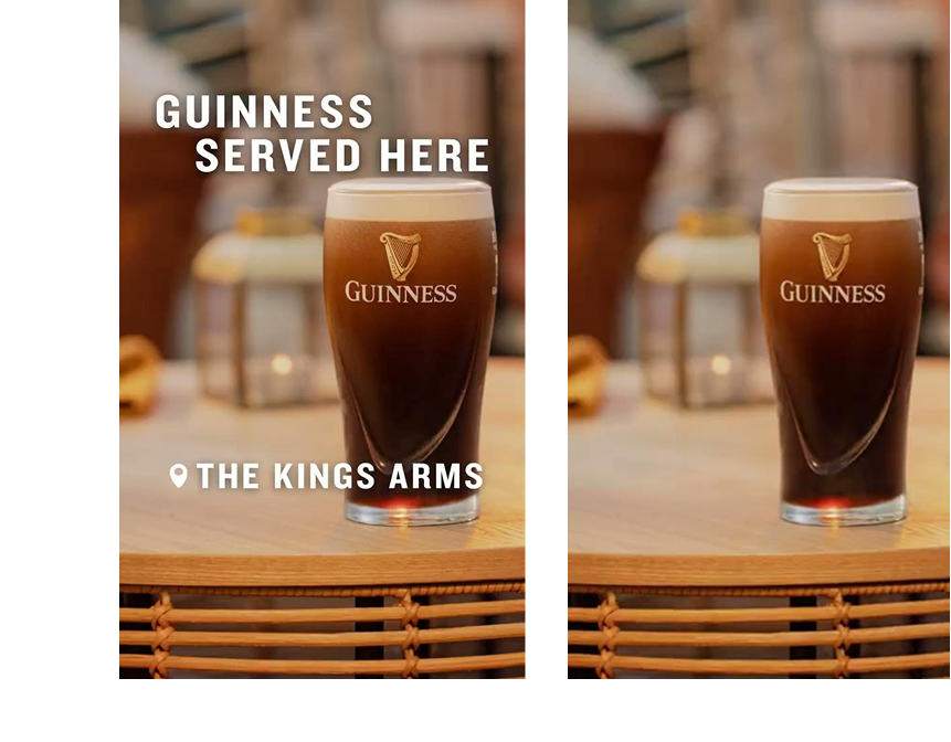 GUINNESS SERVED HERE